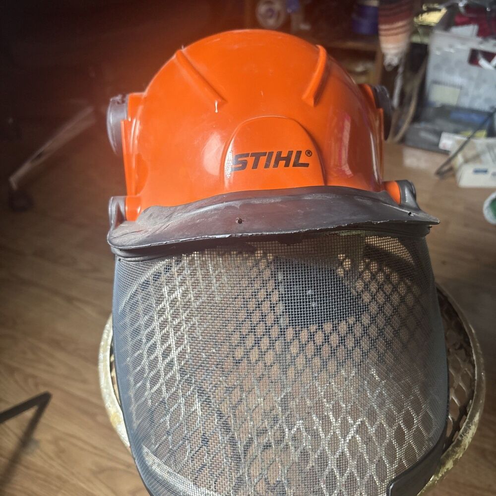 STIHL Helmet System Model # 886 0102 Logging Helmet Chainsaw Trees Woods